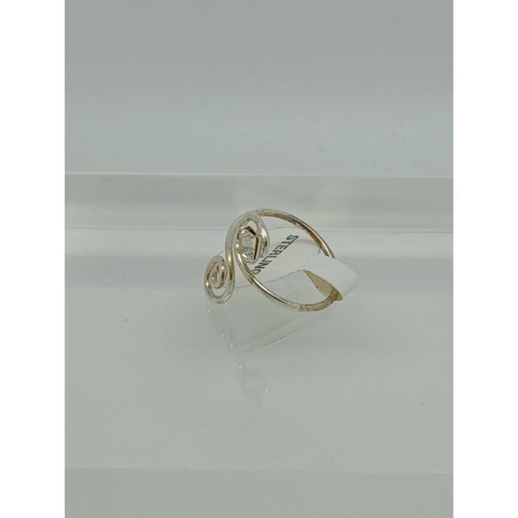 Sexy Clear Crystal Rhinestone Toe Ring Adjustable Size, Sterling Silver Gift box - Picture 6 of 8